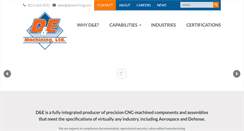 Desktop Screenshot of demachining.com
