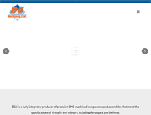 Tablet Screenshot of demachining.com